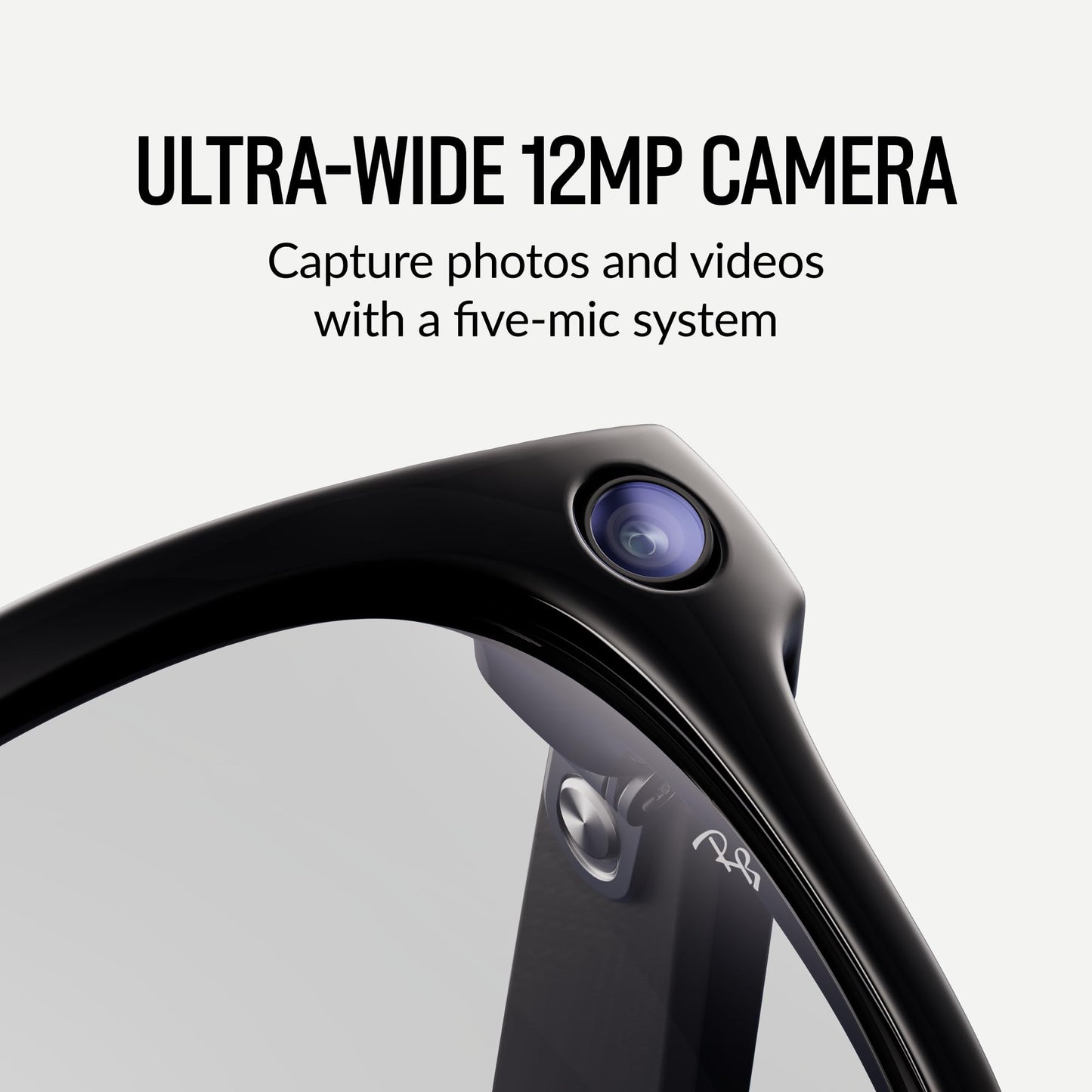 Meta Ray-Ban Glasses, Wayfarer, Matte Black | 12 MP ultra-wide camera for HD photos and video — Open Ear Speakers for music, podcasts and more AI for voice commands and personalized experiences